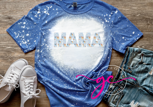 Bluey Mama Bleached Tee