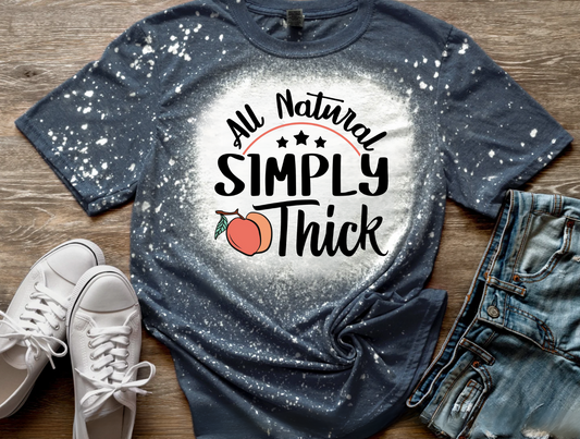 Simply Thick Bleached Tee