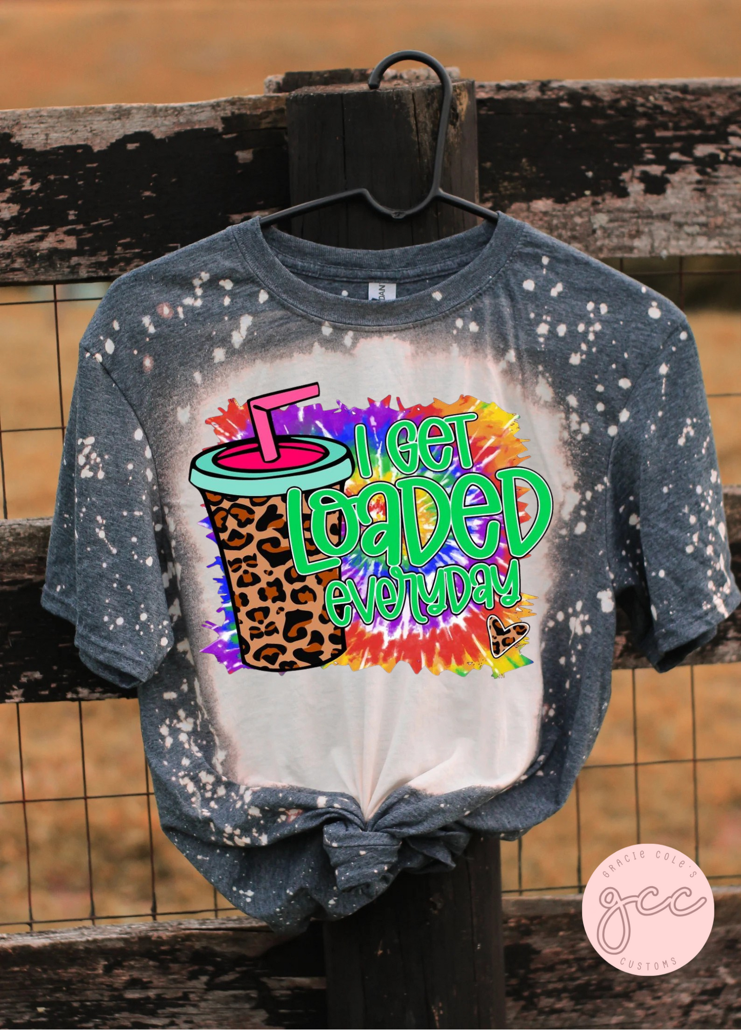Loaded Tea Bleached Shirt