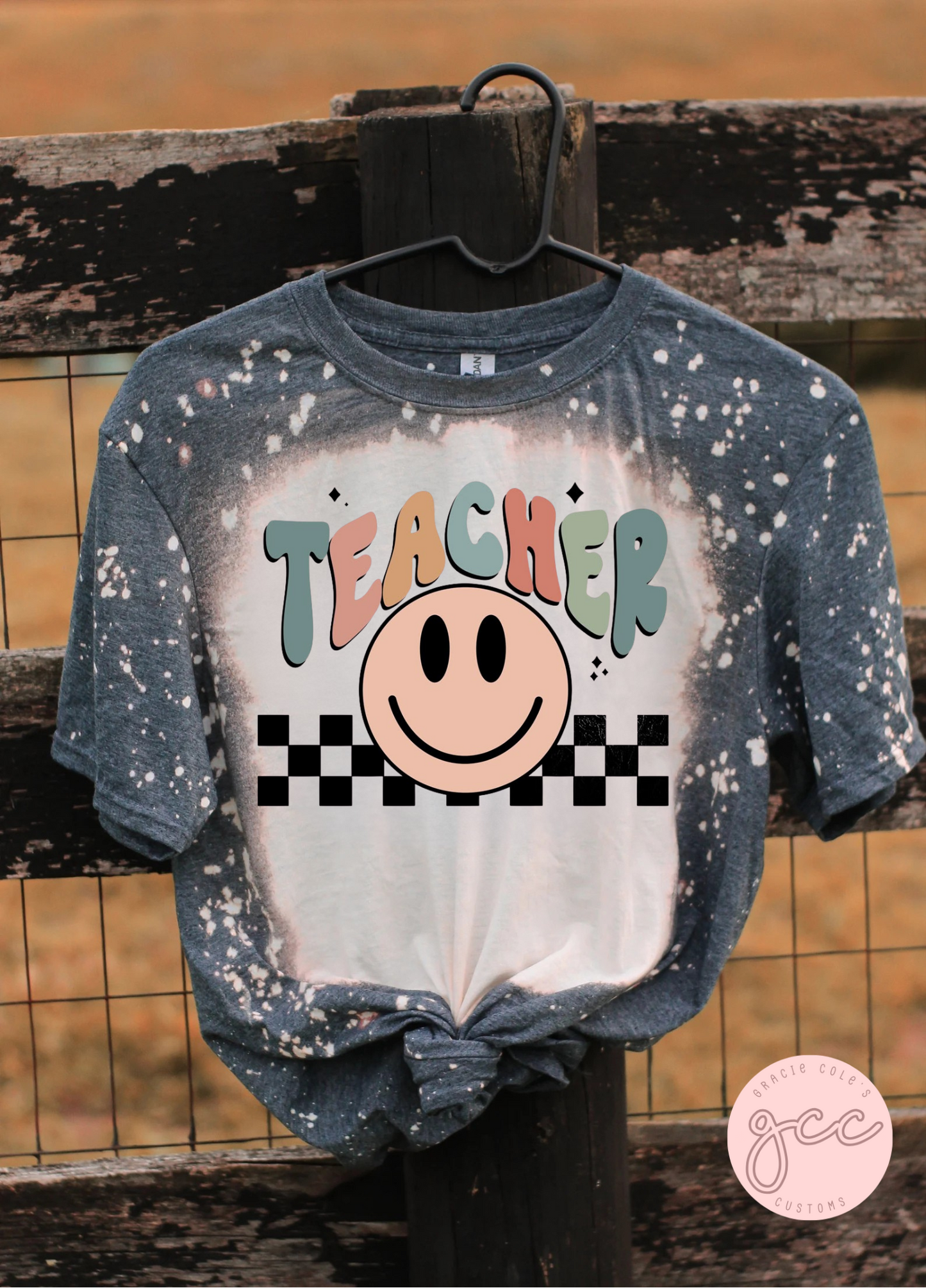 Teacher Bleached Shirt