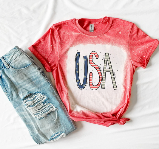 USA Bleached Shirt