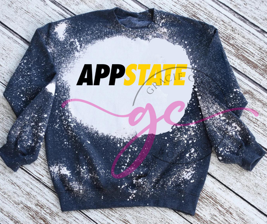 App Bleached Sweatshirt