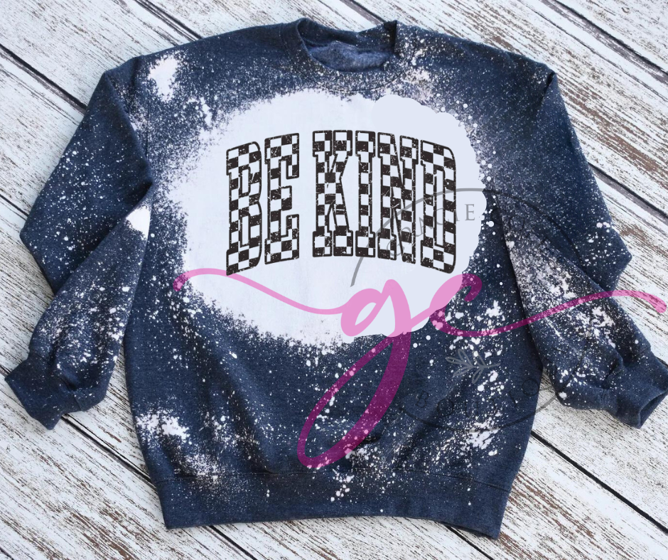 Be Kind Bleached Sweatshirt