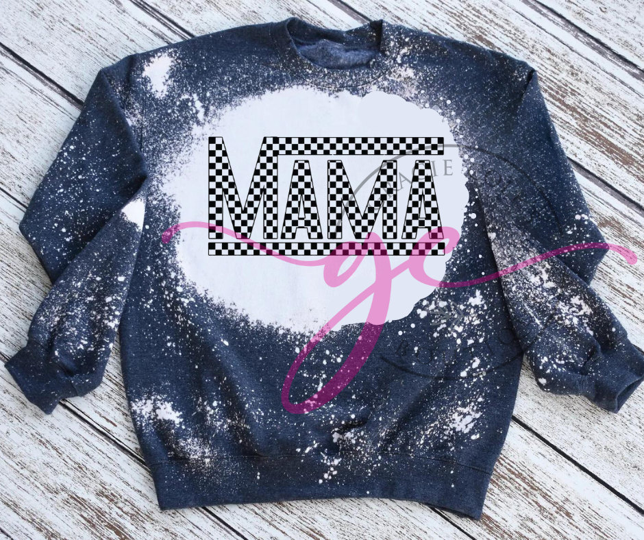 Checkered Mama Sweatshirt