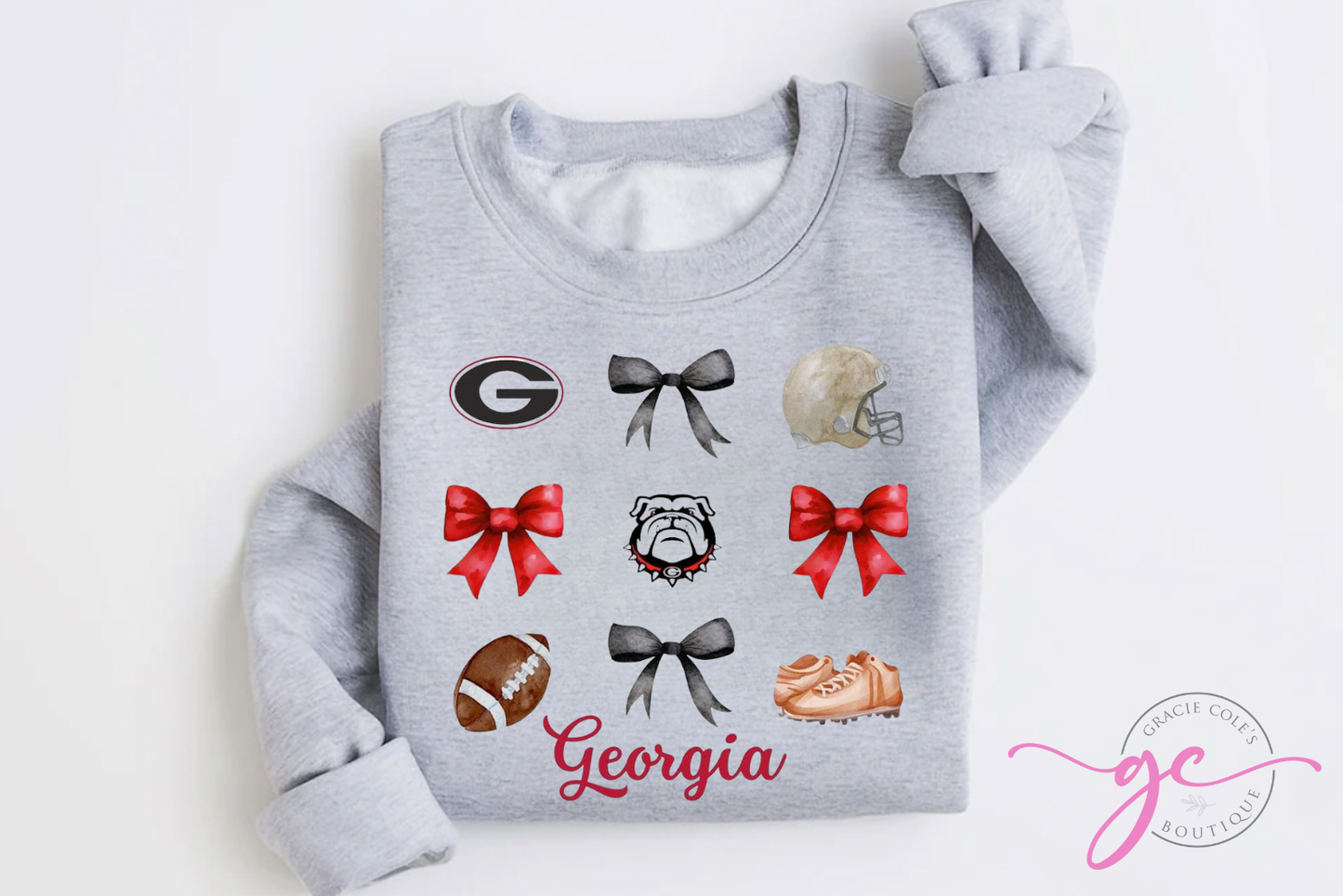 Georgia Bulldogs Coquette Sweatshirt