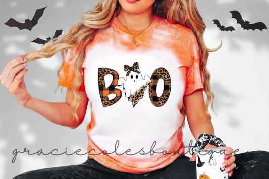 Boo Bleached Shirt