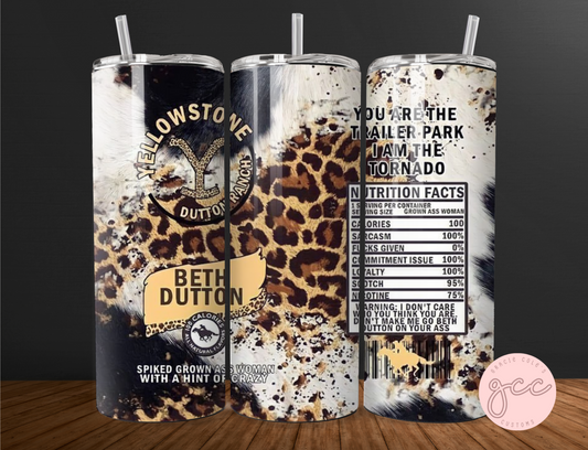 Beth Dutton Tumbler