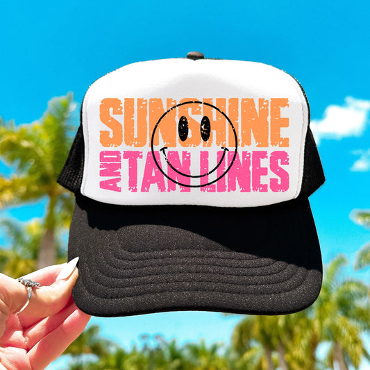 Sunshine and Tan Lines Trucker Hat