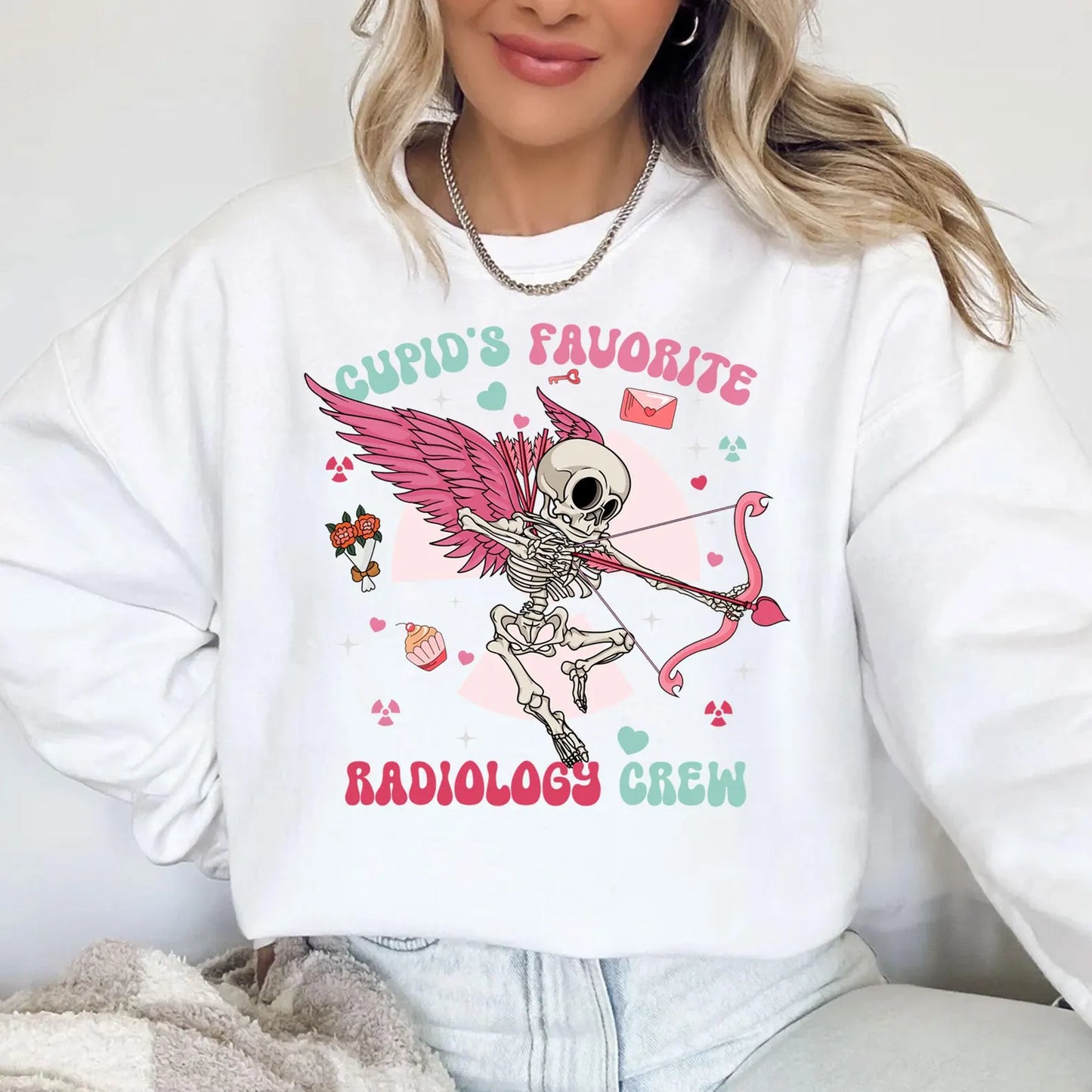 Cupid's Favorite Radiology Crew Sweatshirt