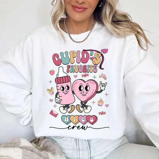 Cupid's Favorite NICU Crew Sweatshirt