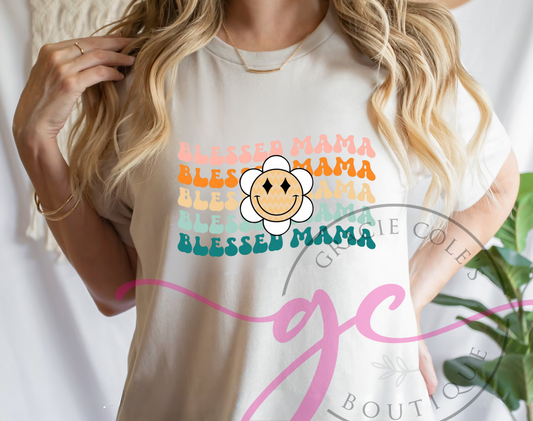 Blessed Mama Graphic Tee