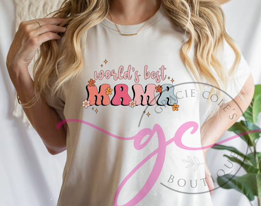 World's Best Mama Tee