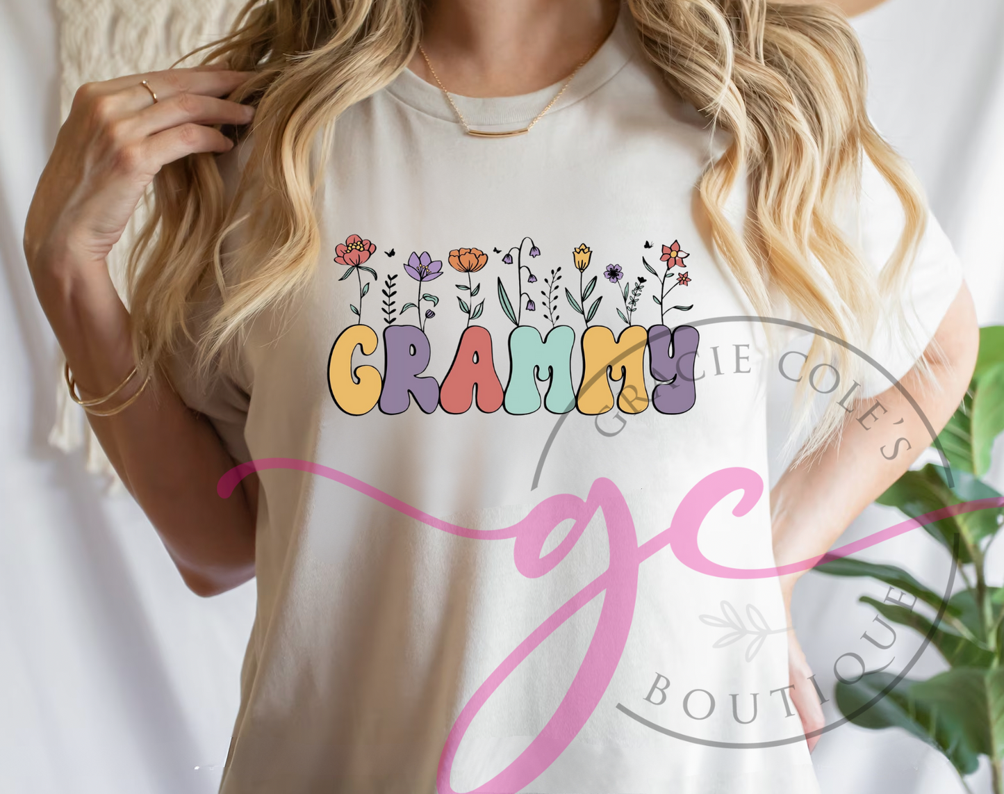 Grammy Floral Tee