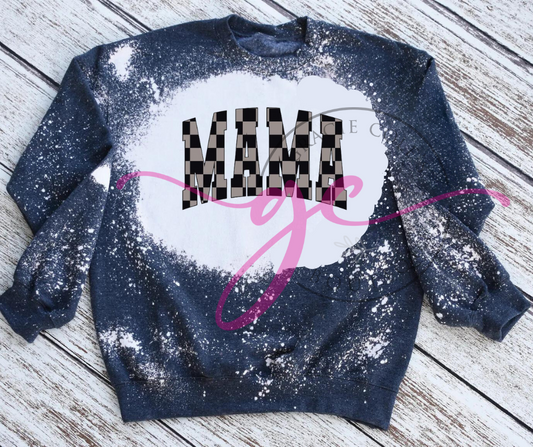 Checkered Mama Sweatshirt