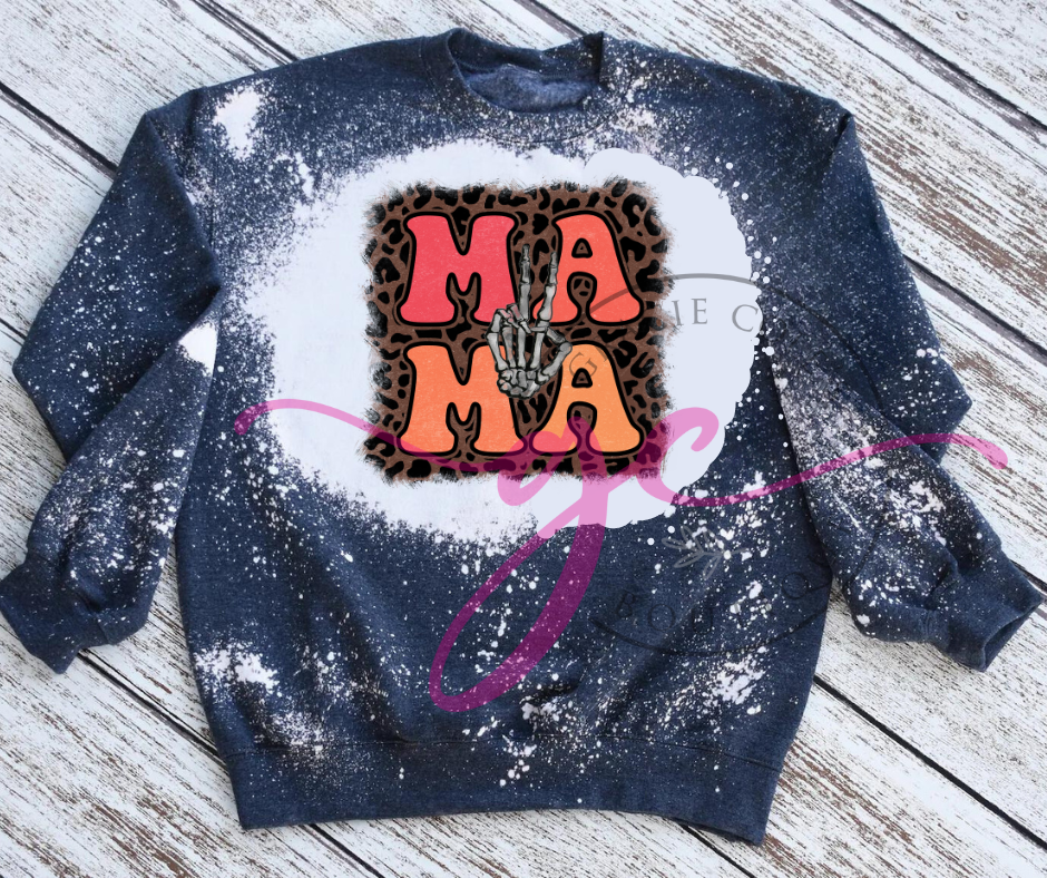 Mama Bleached Sweatshirt