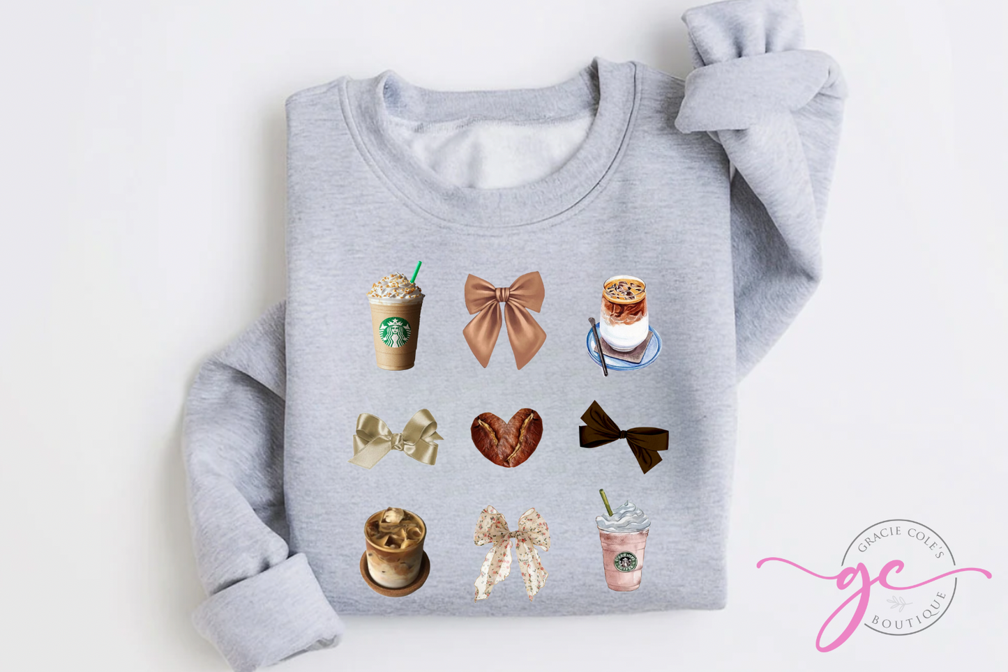 Starbucks Coquette Sweatshirt