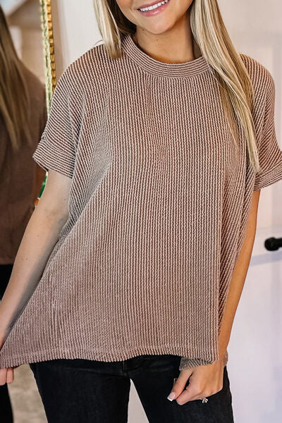 Radiant Ribbed Top