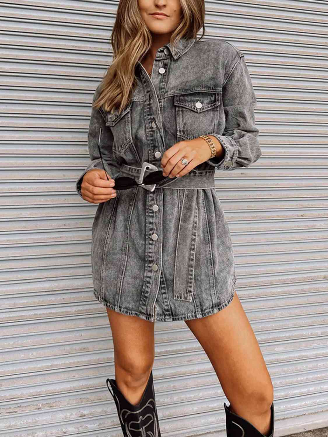 Wild West Denim Dress