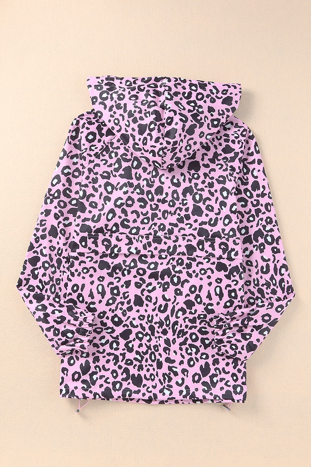 Leopard Half Zip Pullover