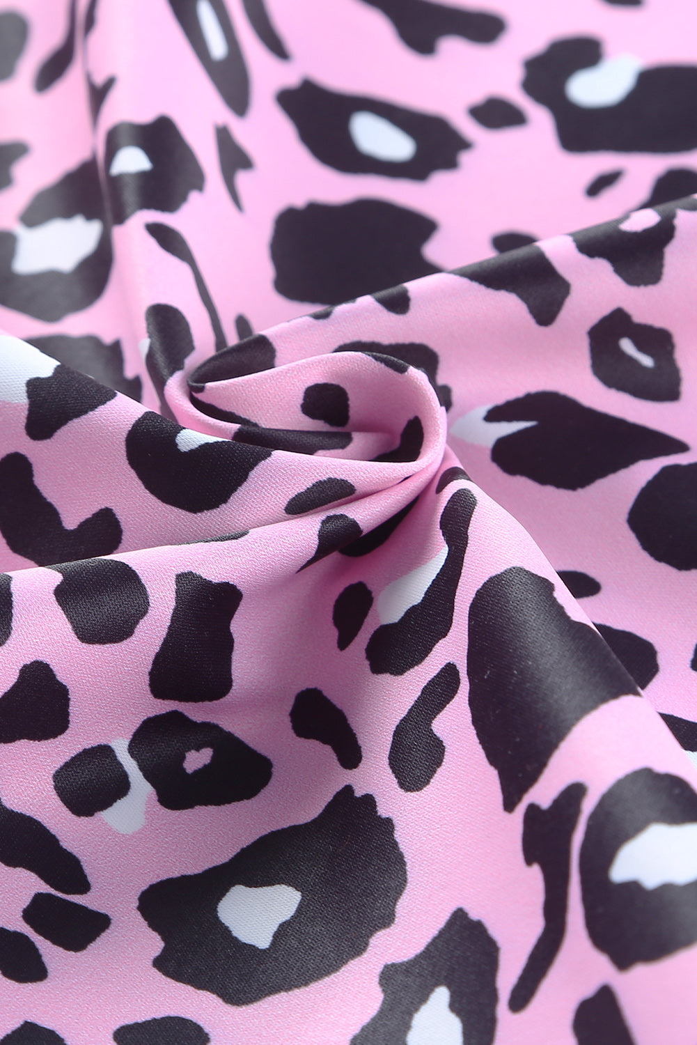 Leopard Half Zip Pullover